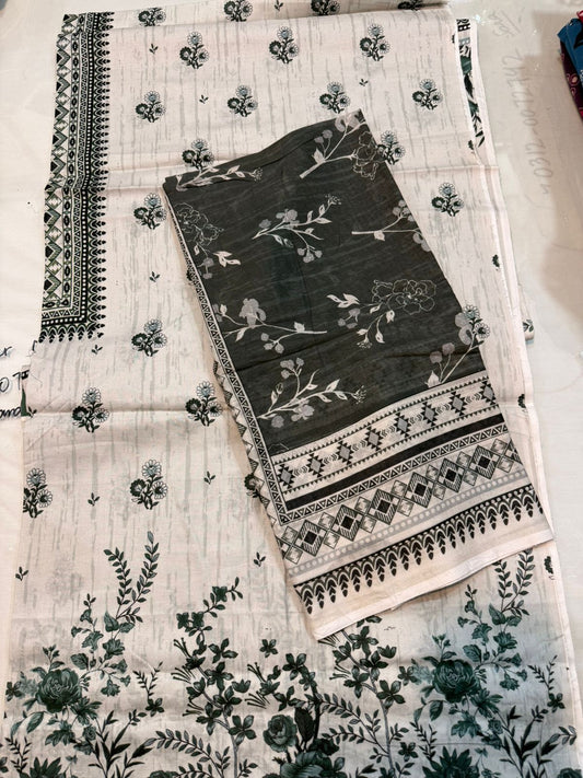 2pc Alaya Lawn Shirt with Dupatta