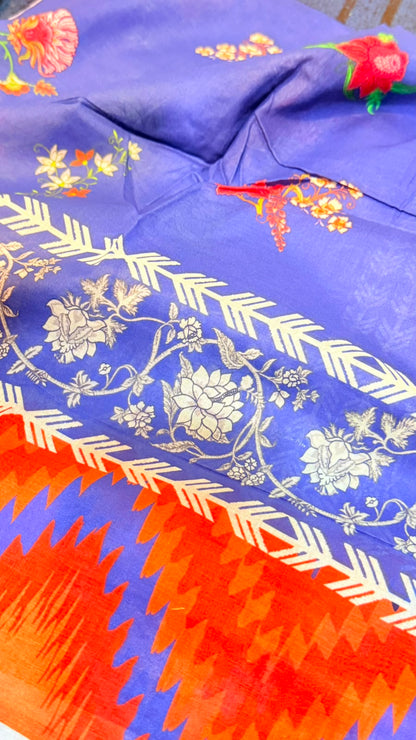 2pc Ethnic lawn shirt and Trouser