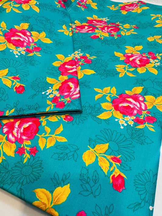 2pc Sapphire winter Cambric