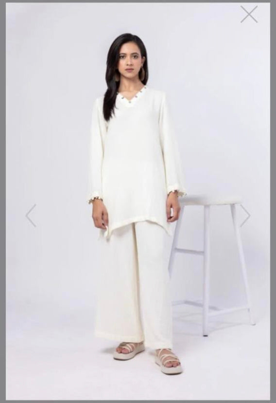 2pc Khaddi lawn shirt and Trouser