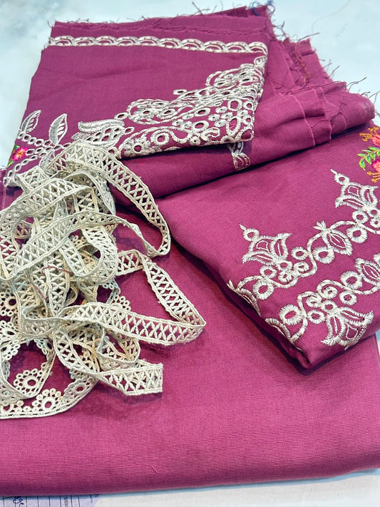 2pc Hussain Rehar khaddar shirt and Trouser