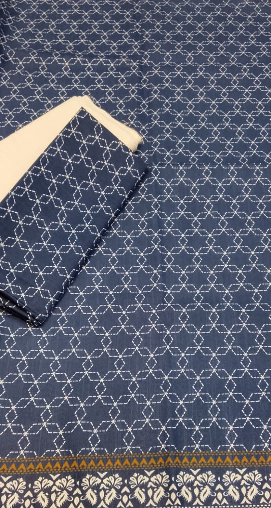 2pc (05) Ethnic Khaddar