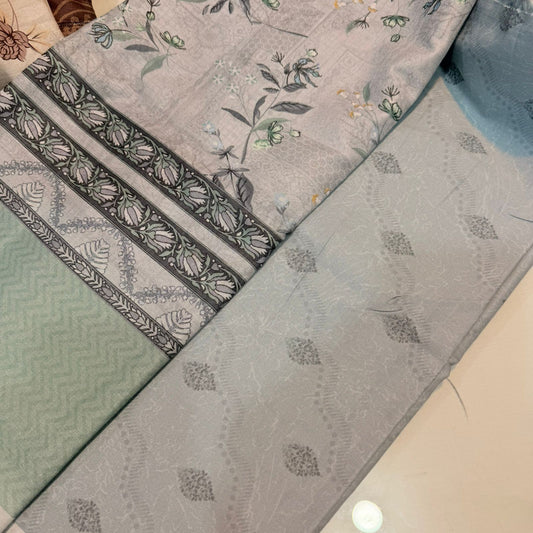 2pc Alaya Lawn Shirt with Dupatta