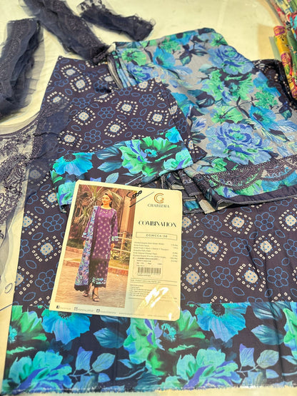 3pc Charizma staple Linen suit