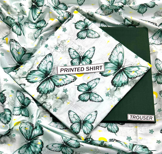 2pc I.B Bonanza Lawn Shirt with Trouser