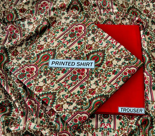 20c I.B Bonanza Lawn Shirt with Trouser