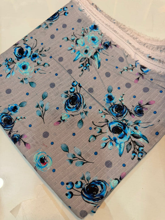 2pc Bareeza lawn shirt and Trouser