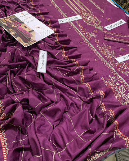 3pc Asif Jofa Luxury Dahank