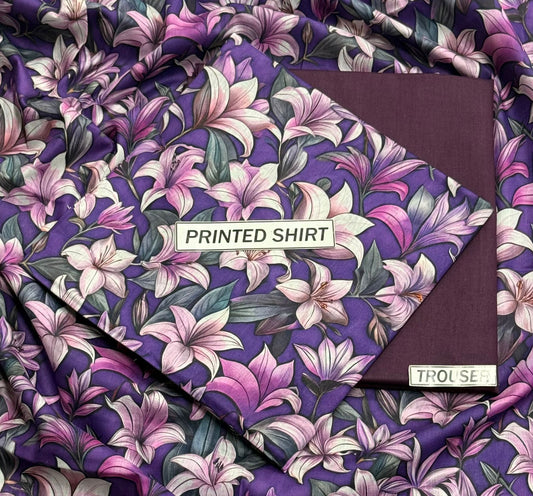2pc I.B Bonanza Lawn Shirt with Trouser