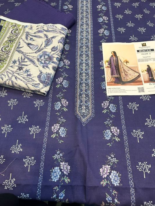 3pc Mausummery khaddar