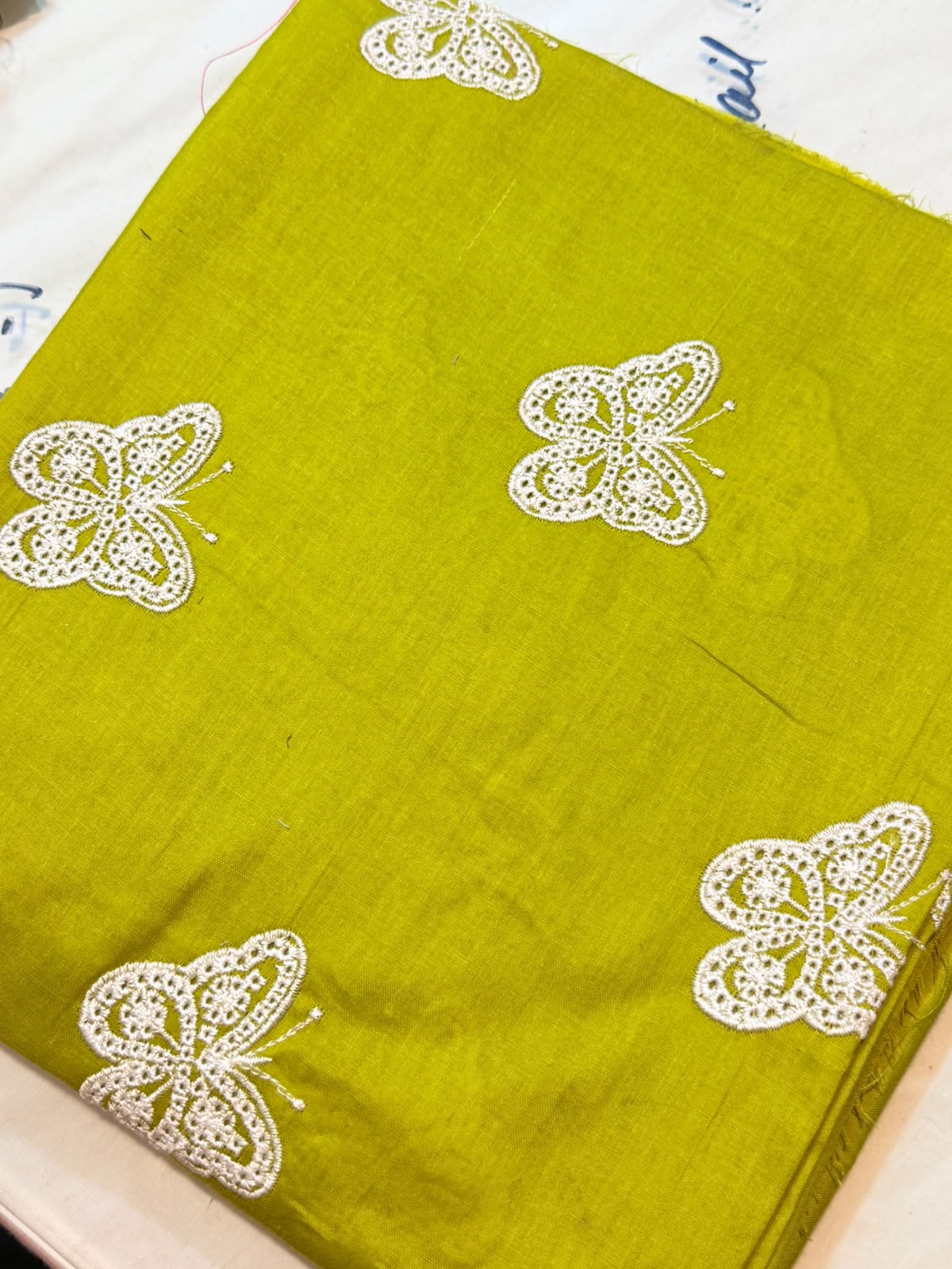 2pc Khaddi Embroidery Lawn Shirt with Trouser