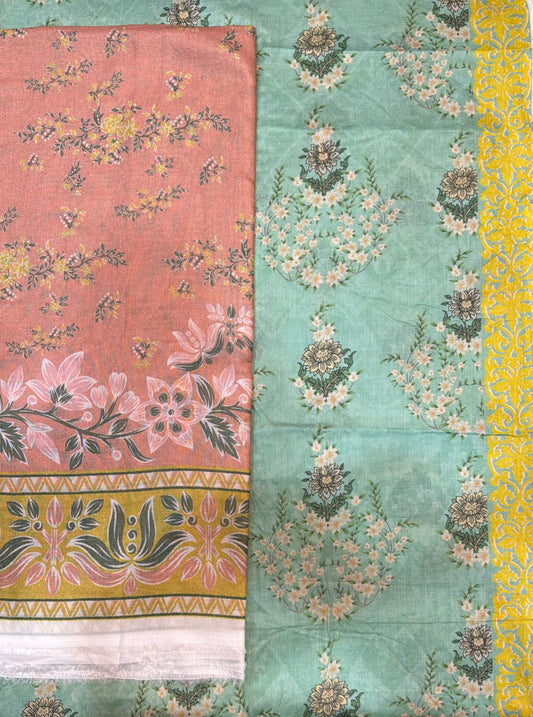 2pc  so Kamal lawn Shirt with Dupatta