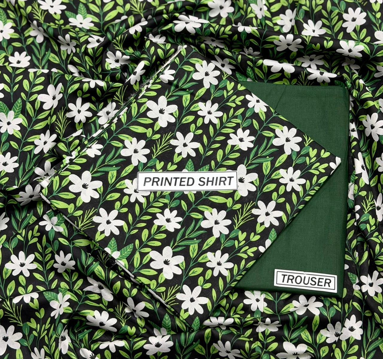 2pc I B Bonanza Lawn Shirt with Trouser