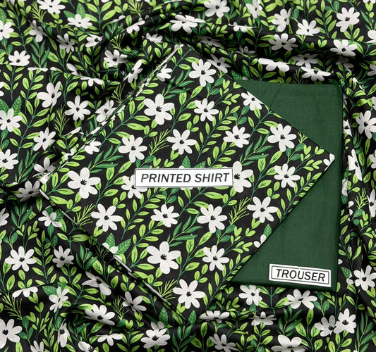 2pc I B Bonanza Lawn Shirt with Trouser