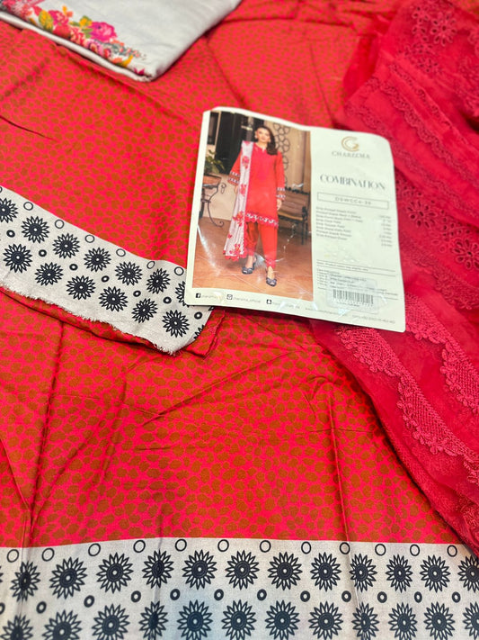 3pc Charizma staple Linen  suit