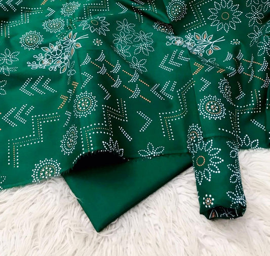 2pc Lawn block print suit