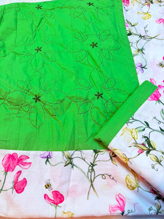 Embroidery King size Bedsheet