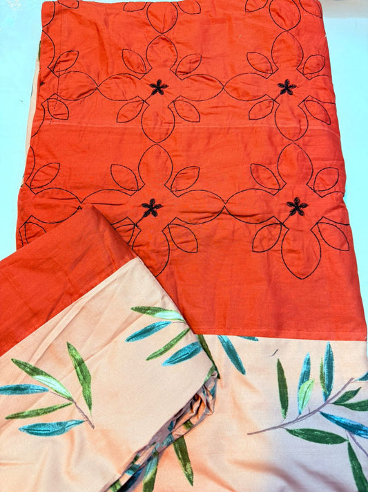 Embroidery King size Bedsheet