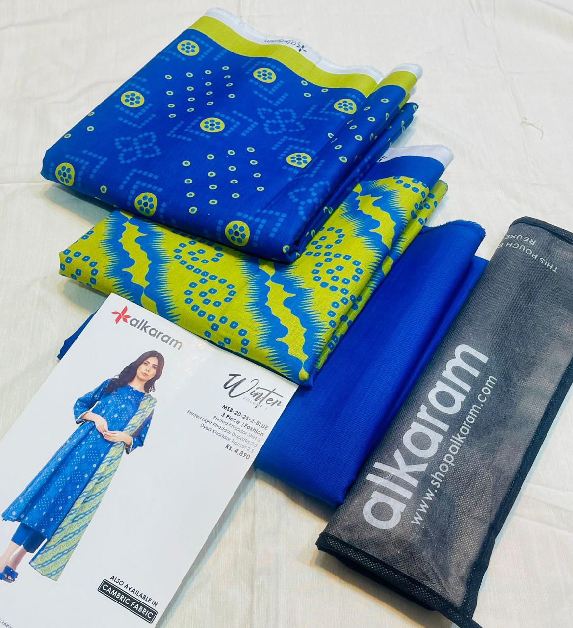 3pc Al Karam Khaddar