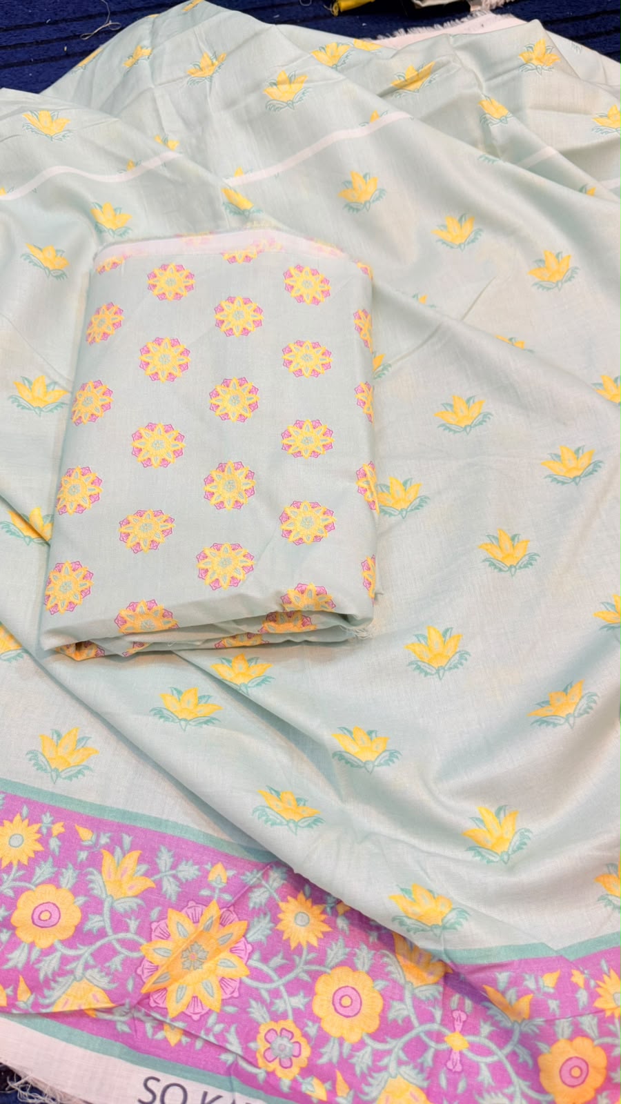 2pc So Kamal Lawn Shirt with Trouser