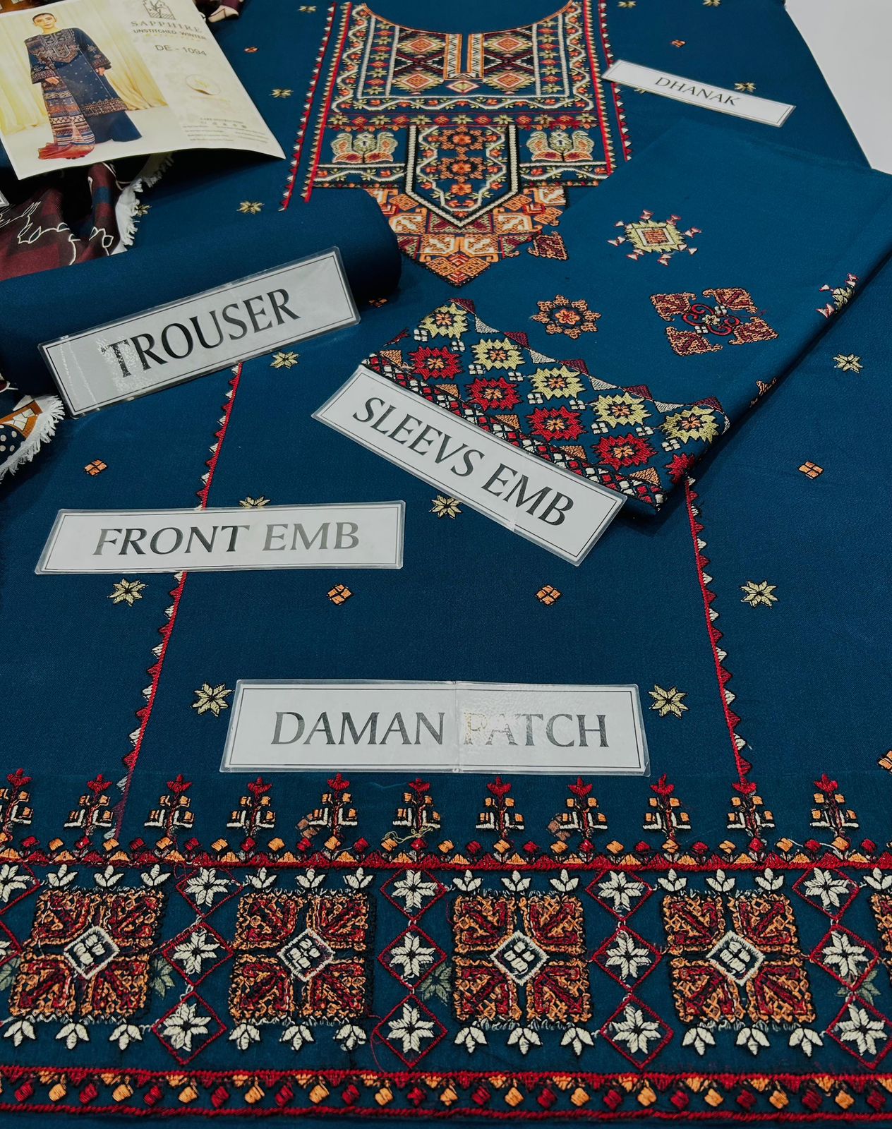 3pc Sapphire Luxury Dahanak