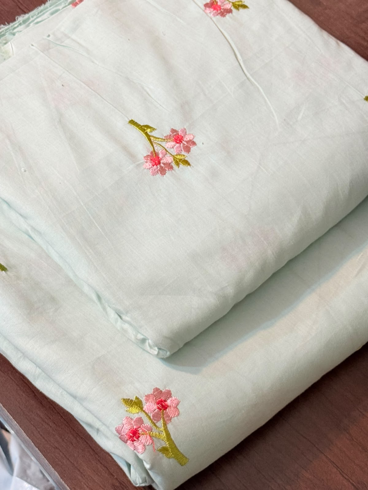 2pc Khaadi Embroidery Lawn Shirt with Trouser
