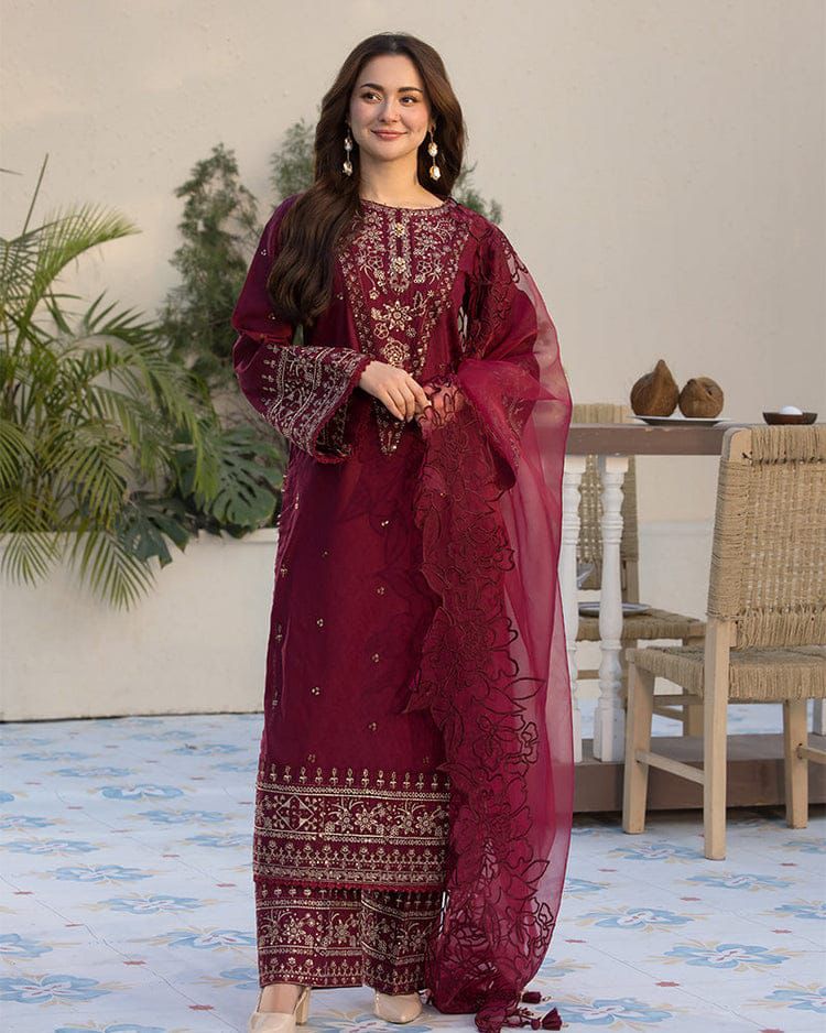 3pc ZaraShahjahan Luxury Lawn