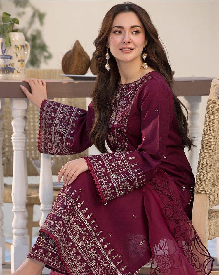3pc ZaraShahjahan Luxury Lawn