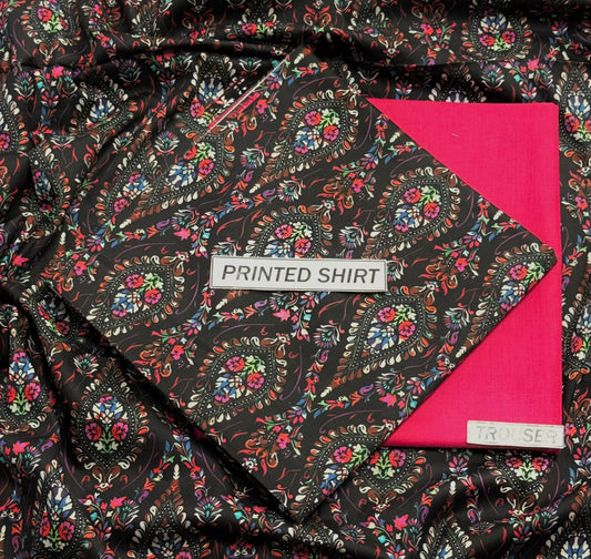 2pc I.B Bonanza Lawn Shirt with Trouser