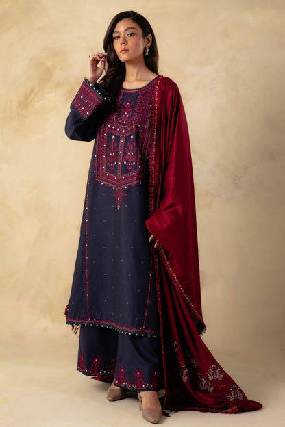 3pc Zara Shahjahan Luxury Dahank