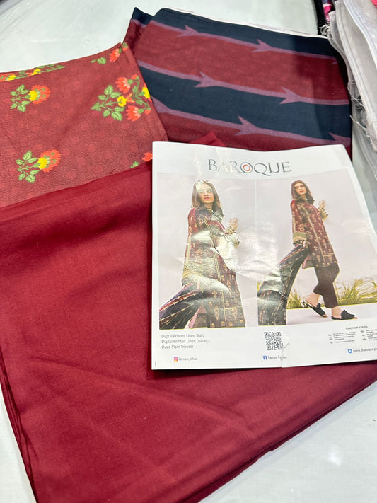 3pc BAROQUE Linen
