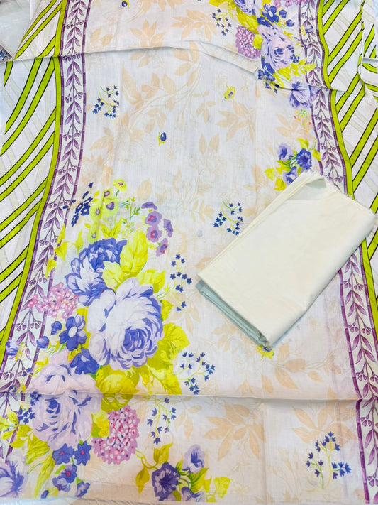 2pc Alaya Lawn Shirt with Trouser