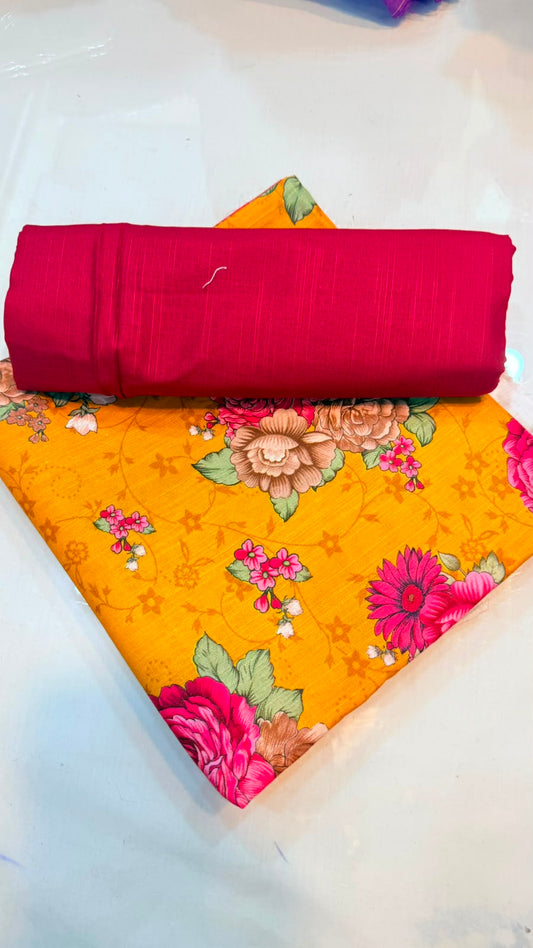 2pc Ethnic khaddar shirt and Trouser