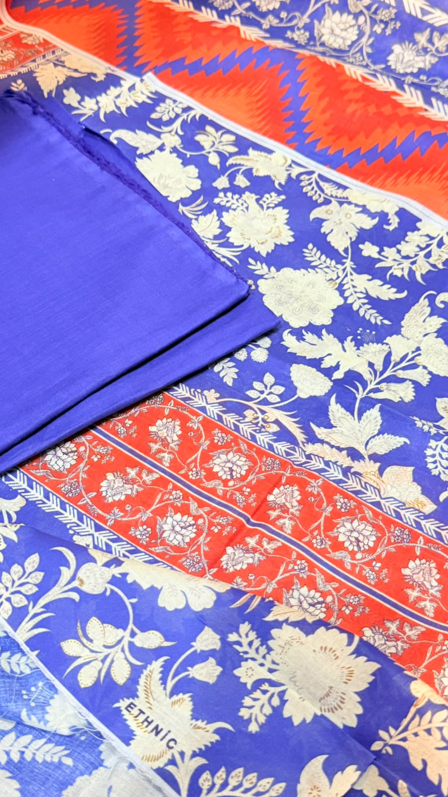 2pc Ethnic lawn shirt and Trouser