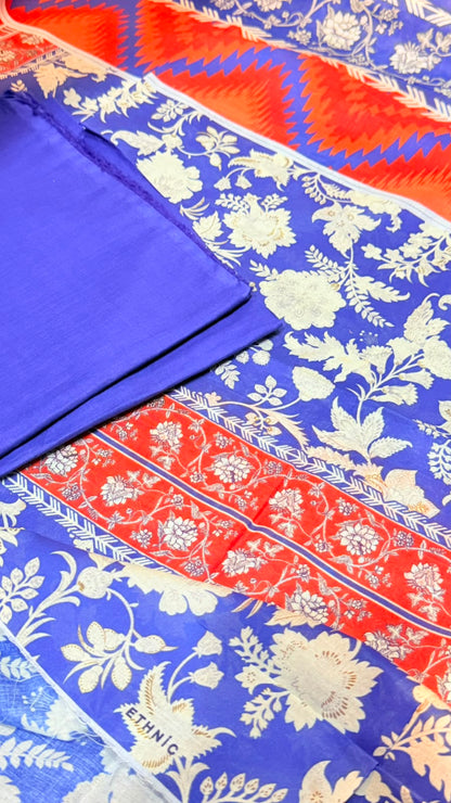 2pc Ethnic lawn shirt and Trouser