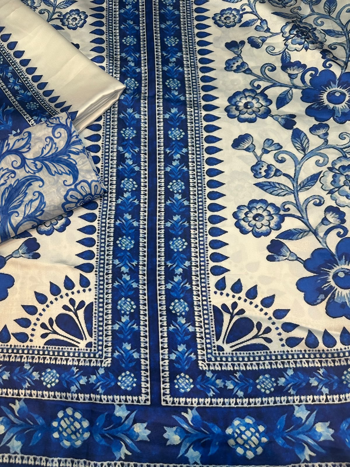 2pc Silk shirt and Dupatta