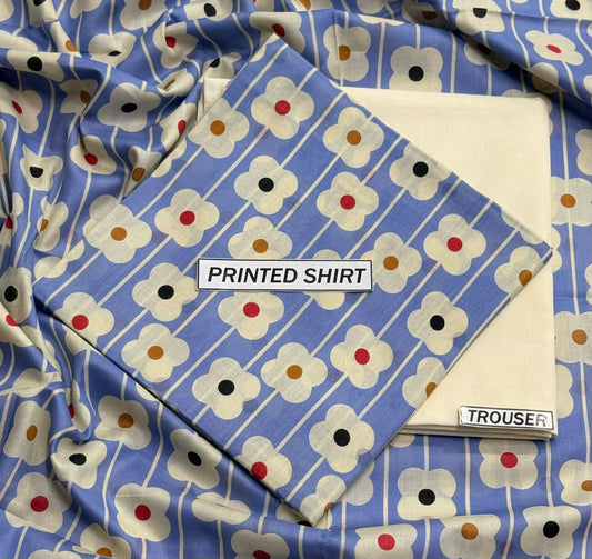 2pc I.B Bonanza Lawn Shirt with Trouser