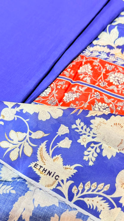 2pc Ethnic lawn shirt and Trouser