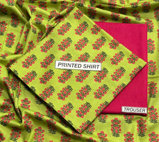 2pc I.B Bonanza Lawn Shirt with Trouser