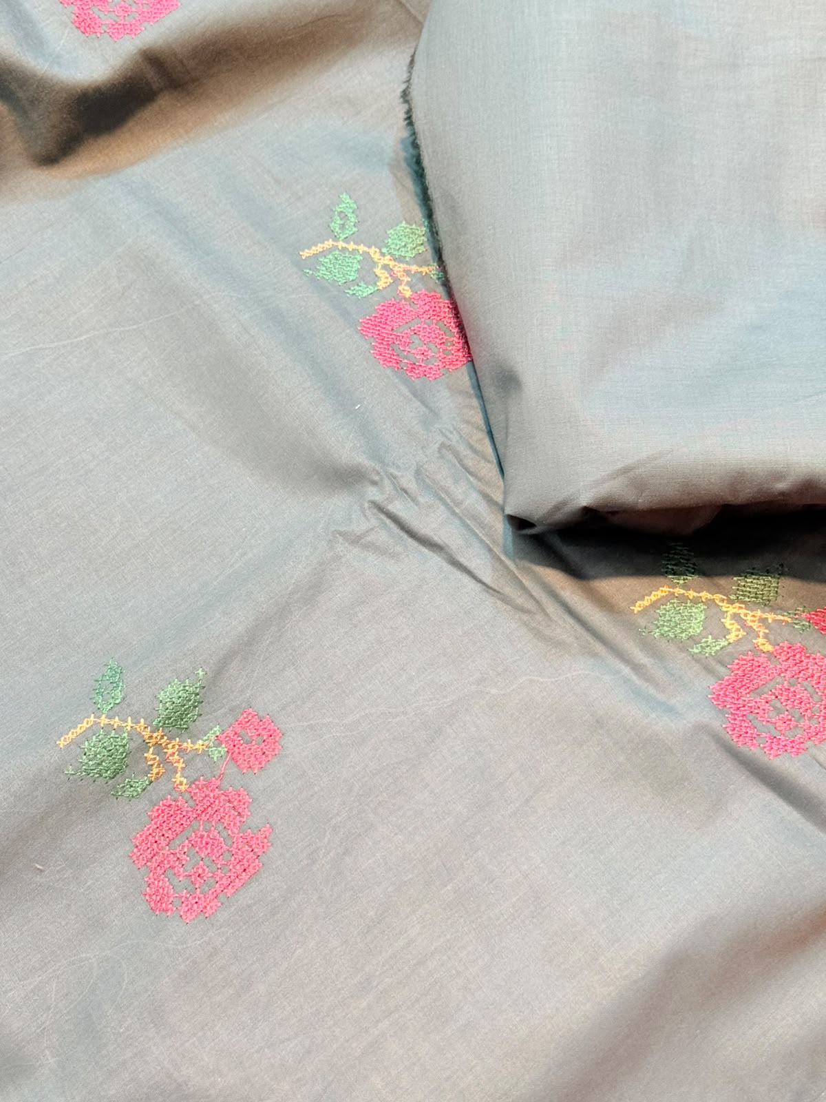 2pc Khaadi lawn Embroidery shirt and Trouser