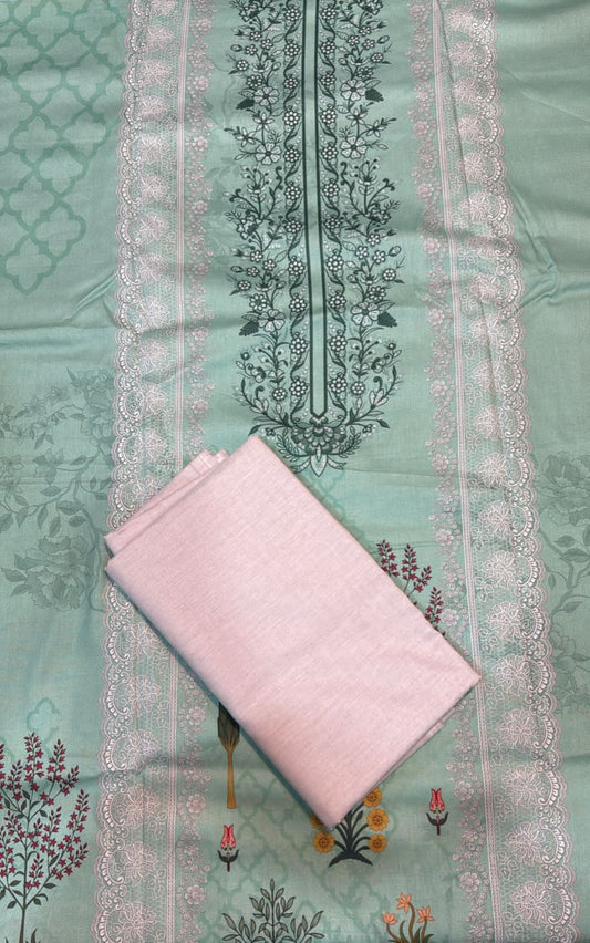 2pc So Kamal Lawn Shirt with Trouser