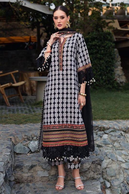 3pc Charizma Luxury Lawn suit