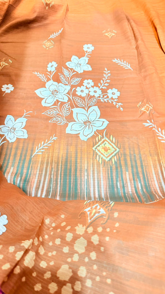 Alaya Lawn texture banadora shirt