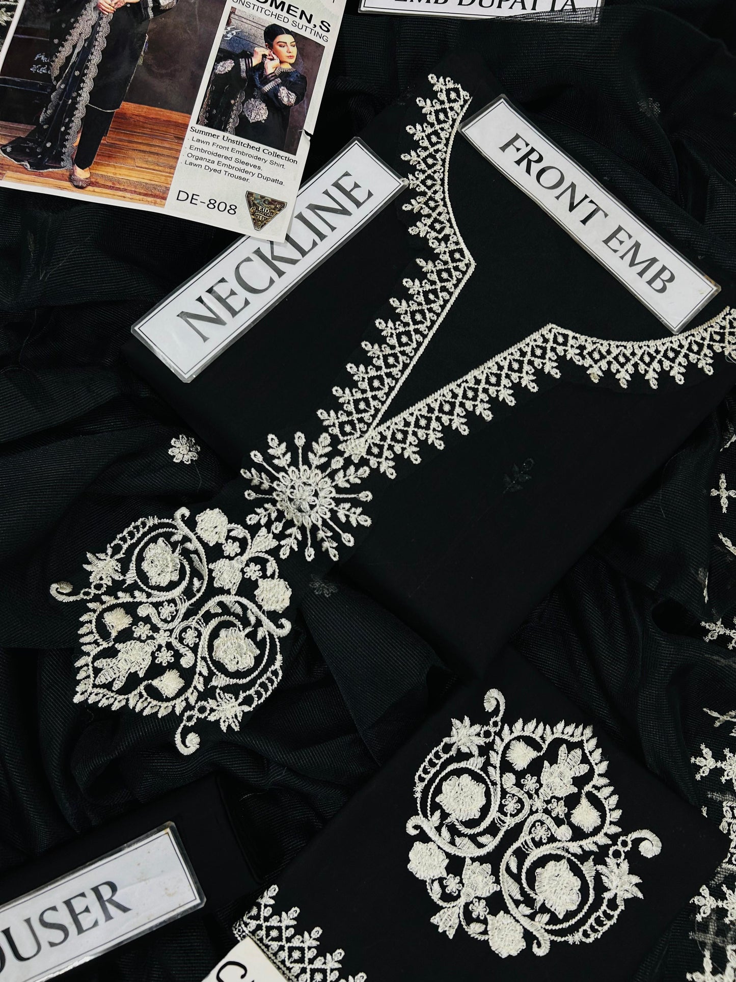 3pc KoKum luxury lawn suit