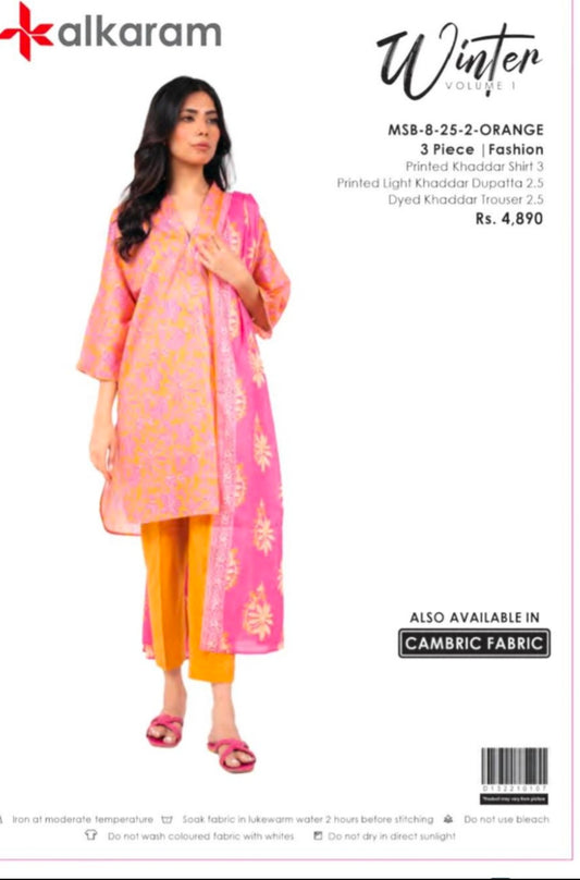 3pc Al Karam Khaddar