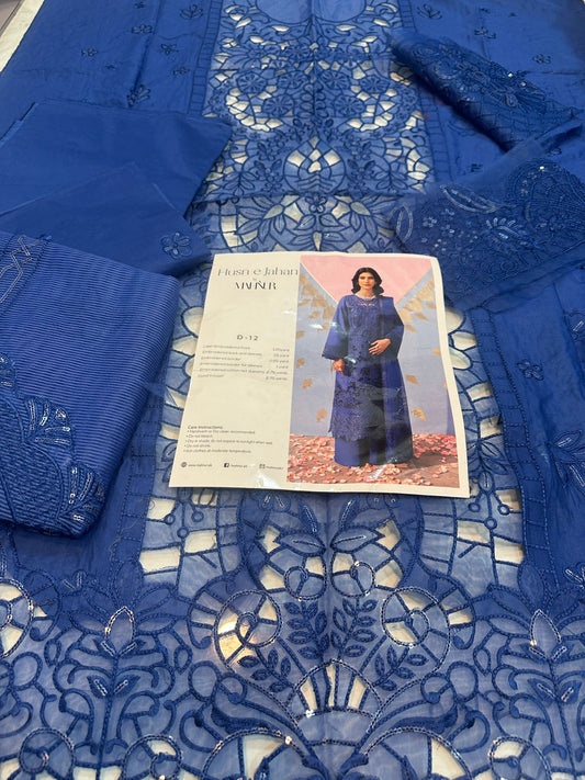 3pc Mahnur Luxury Lawn