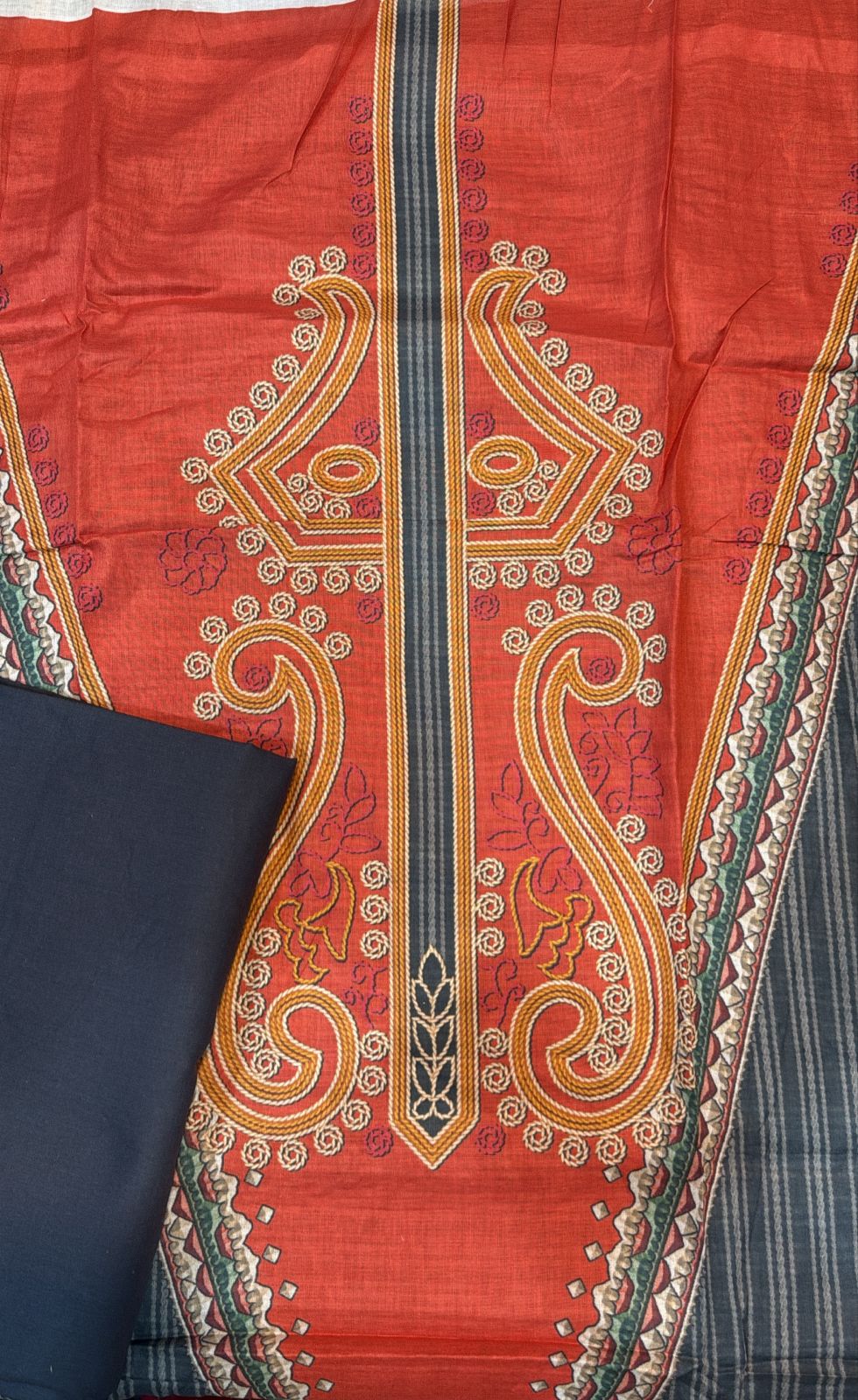 2pc So Kamal Lawn Shirt with Trouser
