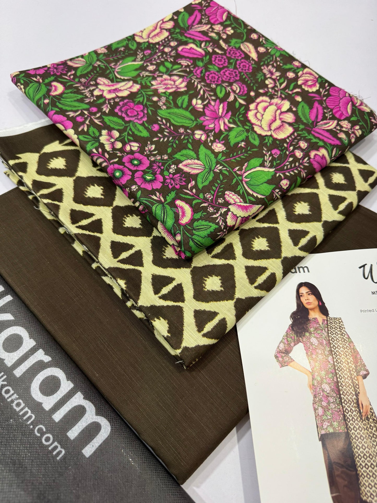 3pc Al Karam Khaddar